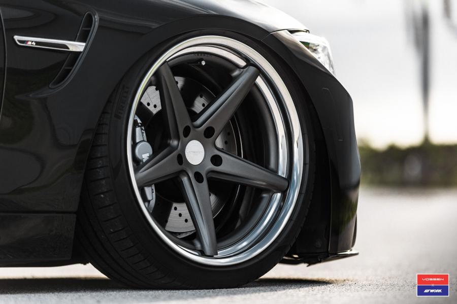 Колеса BMW M4 Convertible on Vossen Wheels (VWS-3) 2018 года  (фото 9 из 17)